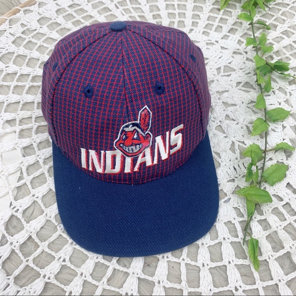 cleveland indians dad hat